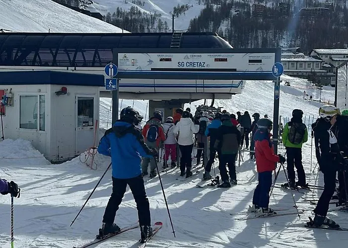 Cozy Town Centre, 2bth And Garage Cervinia Apartment *